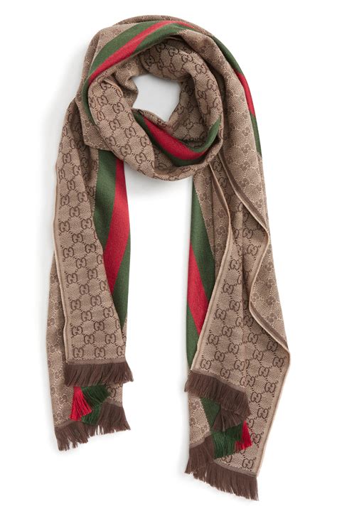 gucci scarf wool silk 140 men|Gucci head scarf price.